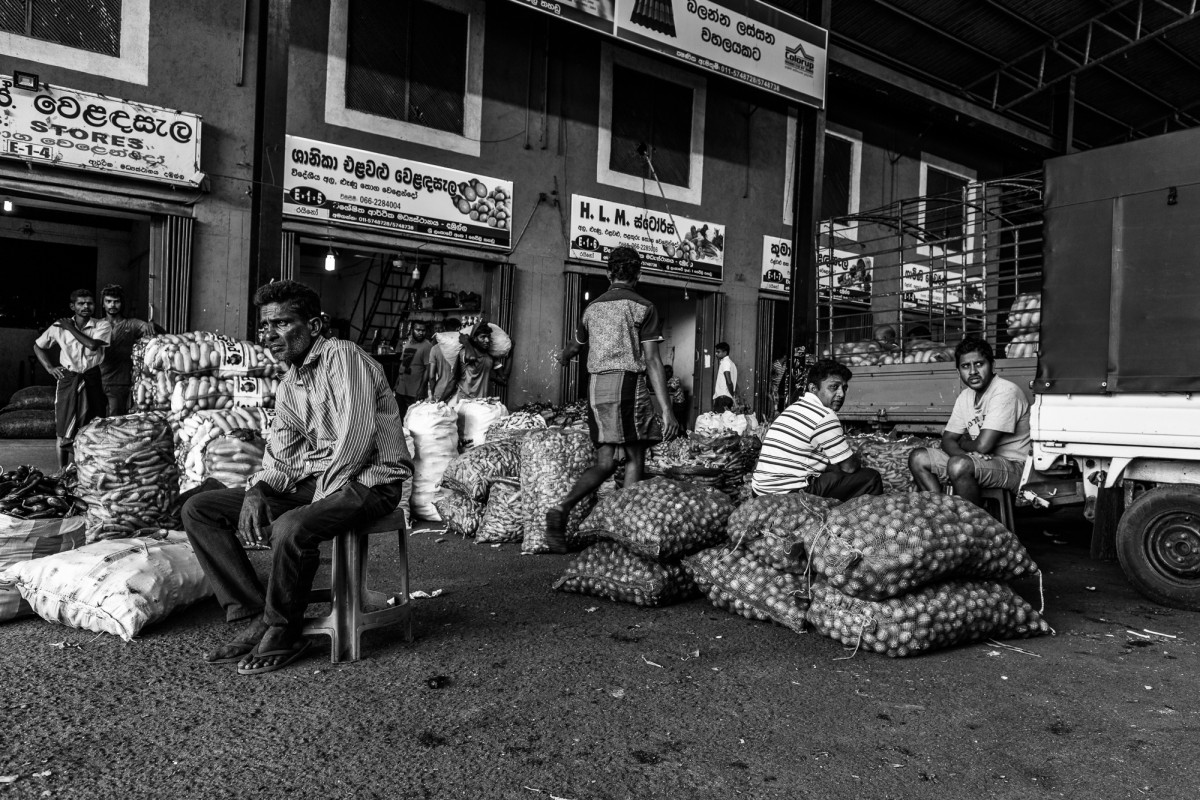 Local market hall - Dambulla, Sri Lanka